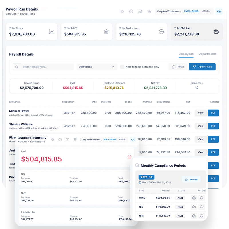 Run payroll with less stress and fewer manual checks.